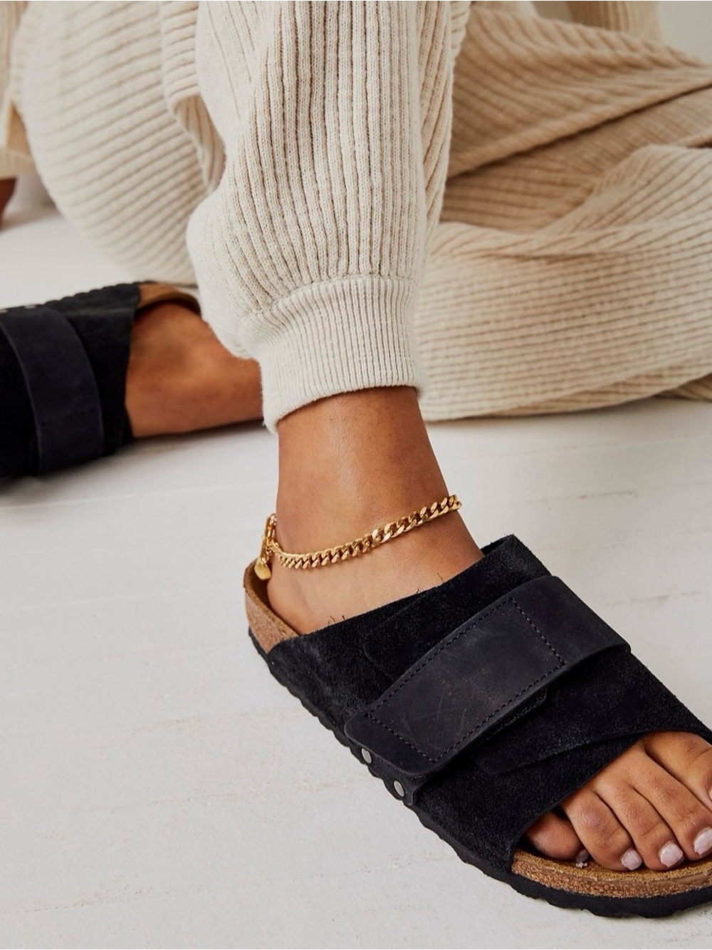 Birkenstock Kyoto black suede - Picture 2 of 7